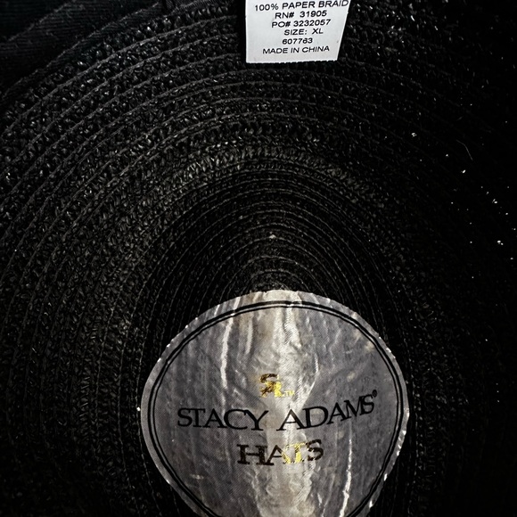 Men’s Stacy Adams summer straw hat - Picture 4 of 4